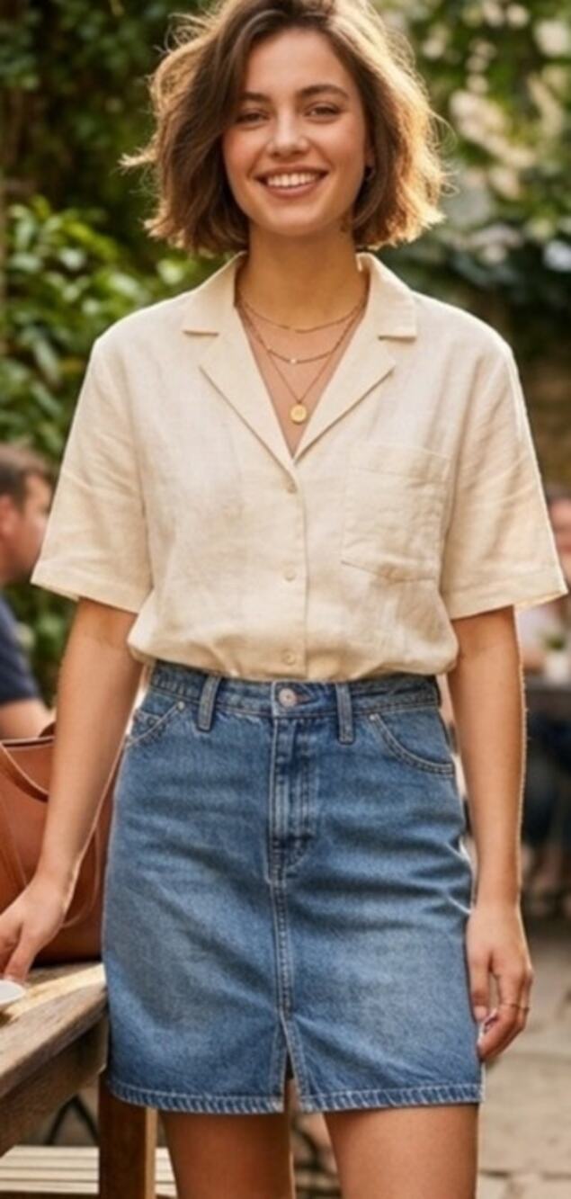 Vintage Y2K Gap Denim MIni Skirt